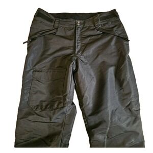 Pulse Insulated Waterproof Black Ski & Snowboarding Snowpants Size XL